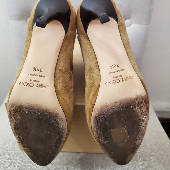 Jimmy Choo suede ankle booties - Picture 6 of 7